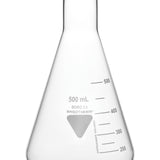 ERLENMEYER FLASK RASOTHERM GLASS NARROW NECK GRADUATED 300ML