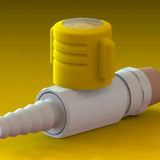 GAS COCK SINGLE FOR NATURAL GAS GREY 1-WAY LIFT-AND-TURN 025IN BSP