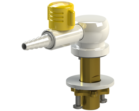 GAS COCK 1-WAY FOR NATURAL GAS 1-WAY LIFT-AND-TURN LEVER