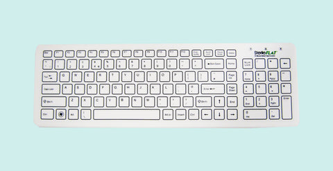 COMPUTER KEYBOARD ANTIBACTERIAL WIRED USB MAGNETISED