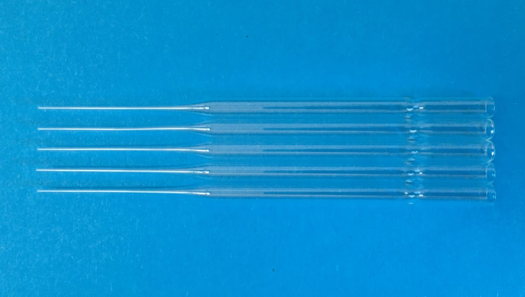 PASTEUR PIPETTES NSL GLASS NON STERILE 150MM LONG PK 1000