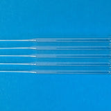 PASTEUR PIPETTES NSL GLASS N/ST. PLUGGED 150MM PK 1000