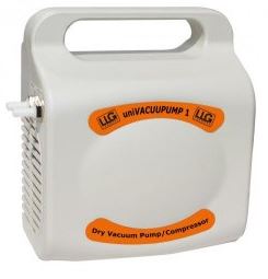 PORTABLE VACUUM PUMP/COMPRESSOR uniVACUUPUMP 1 230V 50Hz A.C.