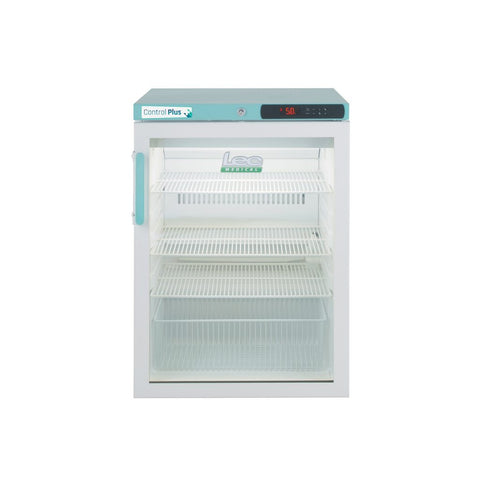 PHARMACY REFRIGERATOR PPGR158BTUK 158L GLASS DOOR 230V 50HZ