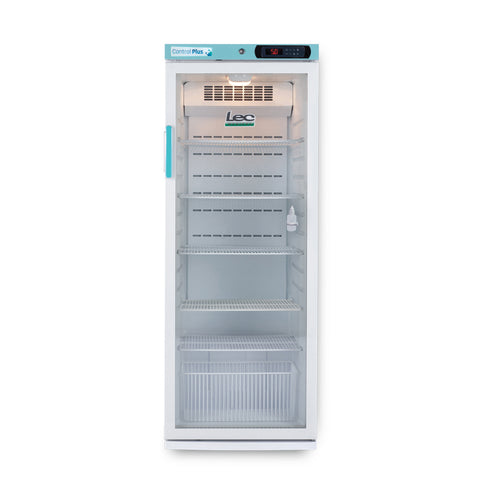 PHARMACY REFRIGERATOR PPGR310BTUK 310L GLASS DOOR 230V 50HZ