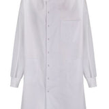 LAB COAT HOWIE STYLE WHITE POLY/COTTON 102-108CM CHEST LARGE
