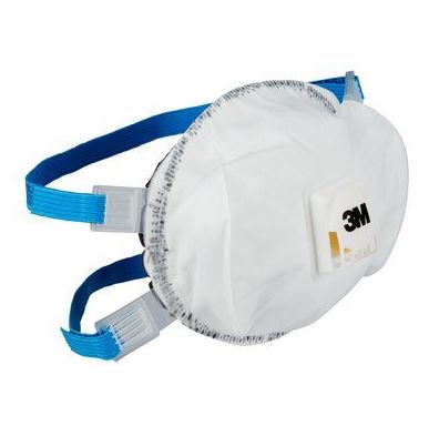 DUST/MIST RESPIRATORS 3M 8825+ FITTED WITH EXHALE VALVE PK 5