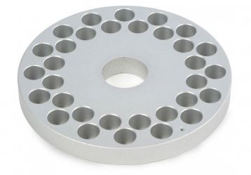 Single Uniblock for 32 x 17mm dia. vials on SS720/SS725-series