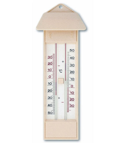 MAX./MIN. THERM SIX'S SPIRIT -30 TO 50ºC PUSH BUTTON RESET