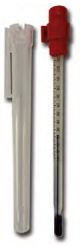 POCKET THERMOMETER BLUE SPIRIT FILLED -10 TO 110ºC 150MM LONG