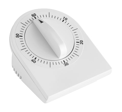TIMER MECHANICAL 1-HOUR 50MM DIAL WITH BELL ALARM