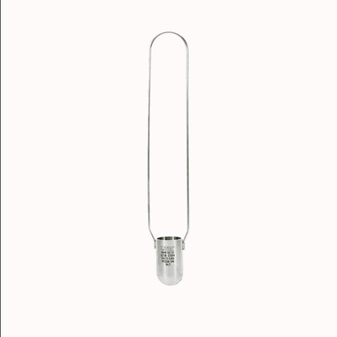 Zahn flow cup st./steel 44ml No. 2 0.108" orifice dia.