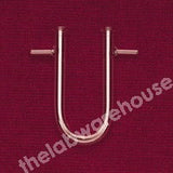 ABSORPTION TUBE GLASS U-FORM SIDE ARMS 150X20MM