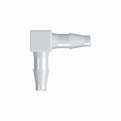 ADAPTERS PP MICRO L-SHAPE (90º) 3.2MM OD ARMS PK.100