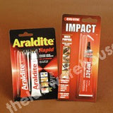 ARALDITE RAPID ADHESIVE PACK OF RESIN AND HARDENER TUBES