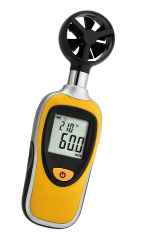 ANEMOMETER PORTABLE VANE TYPE 0.4 TO 30M/S -30 TO +60ºC