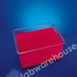 TRANSPARENT PLASTIC AQUARIUM TANK 15L 220X370X250MM HXWXD