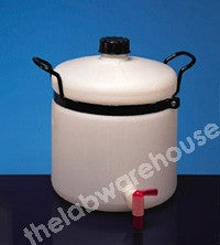 ASPIRATOR PE SCREW CAP HANDLES AND STOPCOCK 25L