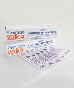 TST INDICATOR STRIPS 121ºC/15 MINS AND 134ºC/3.5 MINS PK.100