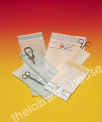 STERILISING BAGS PAPER HEAT SEAL CLOSURE 190X330MM PK.500