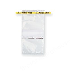 WHIRL-PAK BAGS PE 532ML 230 X 115MM FLAT WIRE PANEL PK.500