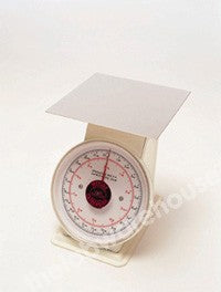 WEIGHING SCALE MECHANICAL 10KG X 50G DIAL FLAT PLATTER