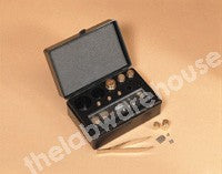 WEIGHT SET IN CASE WITH FRACTIONS AND FORCEPS 1MG-1000G