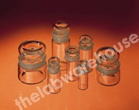 WEIGHING BOTTLE GLASS SQUAT GROUND IN STOPPER 55ML 30X60MM