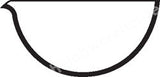BASIN PORCELAIN ROUND BOTTOM DEEP FORM WITH SPOUT 250ML