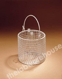 BASKET CYLINDRICAL WITH HANDLE NYLON COATED WIRE 180X160MM