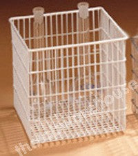 BASKET RECTANGULAR NYLON COATED WIRE 100MM CUBE
