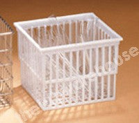 BASKET RECTANGULAR PP TAPERED 143X120X109MM