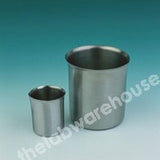 BEAKER ST./STEEL WITH SPOUT 350ML