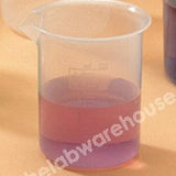 BEAKER KARTELL PP LOW WITH GRAD'S AND SPOUT 5000ML