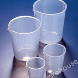 BEAKER PP WITH GRAD'S AND SPOUT TO ISO7056 600ML