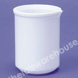 BEAKER PTFE OPAQUE WITH SPOUT 25ML