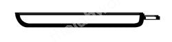 COMBUSTION BOAT WITH HANDLE ALUMINA 108 X 20 X 17MM LXWXH