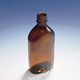 MEDICAL BOTTLES AMBER GLASS NO CAP 150ML PK.49
