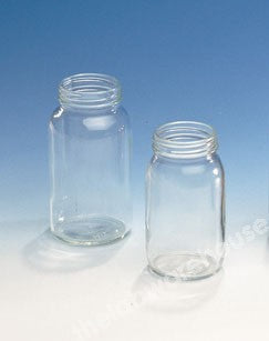 POWDER BOTTLES CLEAR GLASS NO CAP 30ML PK.80
