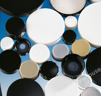 CAPS BLACK ENAMELLED METAL WAXED WOODPULP WAD R3/28 PK 100