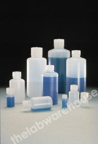 BOTTLE NALGENE HDPE N/MOUTH WITH PP SCREWCAP 250ML
