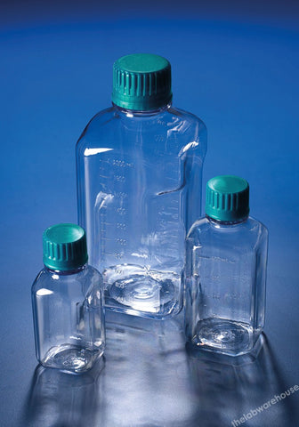 BOTTLES AZLON PC N/MOUTH WITH PP SCREWCAP 1000ML PK.12