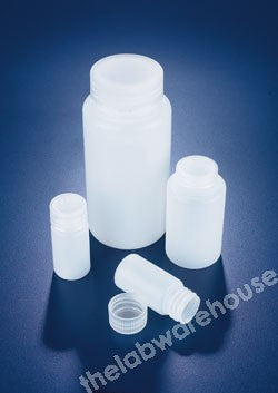 BOTTLES AZLON HDPE W/MOUTH WITH PP CAP 125ML PK 10