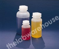 BOTTLES PE W/MOUTH SQ. SHOULDER WITH CAP 1000ML PK.4