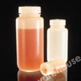 BOTTLE NALGENE HDPE W/MOUTH WITH PP CAP 500ML