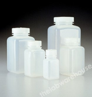 BOTTLE NALGENE PPCO SQUARE W/MOUTH WITH PP SCREWCAP 500ML