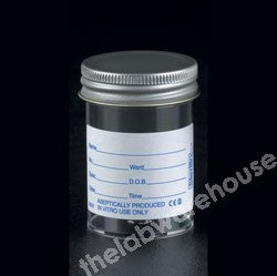 STERILIN CONTAINERS ST. PS METAL CAP PRINT LABEL 60ML PK 300