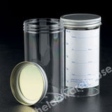 STERILIN CONTAINERS ST. PS METAL CAP NO LABL 250ML TRAY PK50