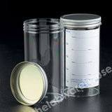 STERILIN CONTAINERS ST. PS METAL CAP PRINT LBL 250ML TRAY PK
