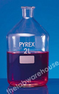 REAGENT BOTTLE PYREX N/MOUTH WITH UNGROUND NECK 1L